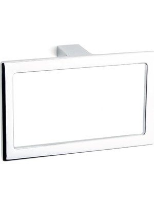 aklow akyoleticaret Flat Halka Havluluk, Krom, BA10019001005CR