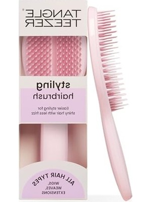 Şanal Millenial Pink Saç Fırçası-Tarak, Dolaşmayı Önleyici