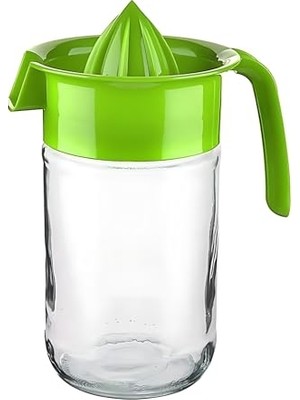 aklow akyoleticaret Cam Hazneli Profesyonel Narenciye Sıkacağı 660 ml 19 Cm, 7430000722805