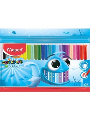 aklow akyoleticaret Color Peps Ocean, 24 Renk Keçeli Kalem, 845722