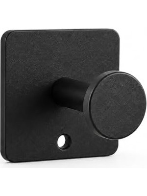 aklow akyoleticaret Askı; Tekli Yapışkanlı Metal Siyah, Delmeden Duvara Monte Havlu Askısı, Çanta Askısı, Mutfak Banyo Askısı, Paslanmaz Yapışkanlı Duvar Askısı, Modern Kare Tabanlı Askı Aparatı