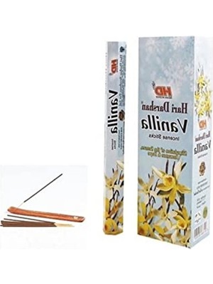 Şanal Hari Darshan 20 Adet Tütsü Farklı Aromalar + 1 Adet Işlemeli Tütsü Kayık Hediye (Vanilla)