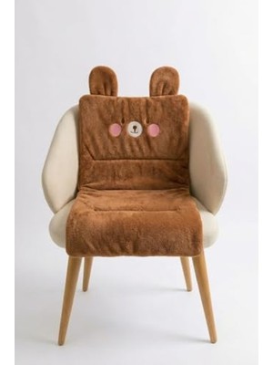 Şanal Ayıcık Emojili Peluş Koltuk Minderi, 65X42 cm