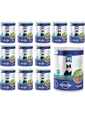 Şanal Balıklı Pate Yaş Kedi Maması, 400 gr x 12 Adet