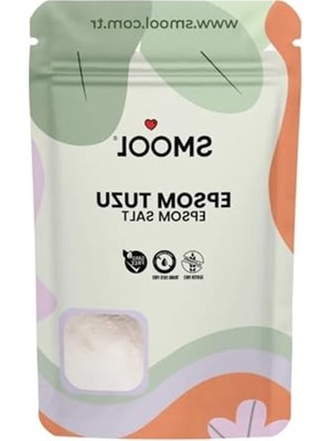 Şanal Banyo ve Ayak Banyosu Için Katkısız Epsom Tuzu, 1 kg
