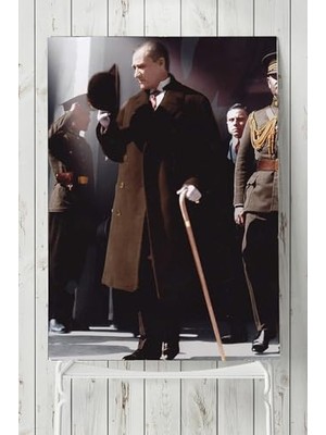 aklow akyoleticaret (PSTER2606) Mustafa Kemal Atatürk Posteri 7 (30X40 Cm)