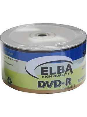 aklow akyoleticaret DVD 4,7GB-120MIN 16X Prıntable Dvd-R Shrink
