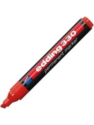aklow akyoleticaret 330 Kırmızı Kesik Uçlu Permanent Marker Kalem