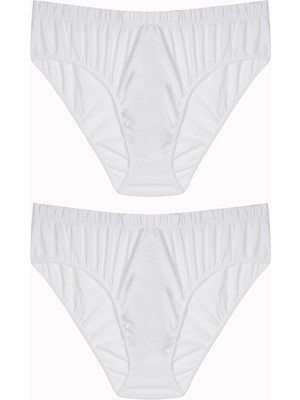 Eros Büyük Beden Doğal Pamuklu AZO Test Onaylı Lastikli 2li Erkek Külot