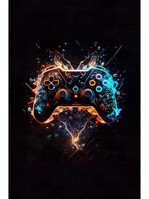 aklow akyoleticaret Kadife Oyuncu Odası Halısı, Kaymaz, Pamuk Tabanlı, Yıkanabilir ve Antibakteriyel Gamer Gaming Halısı, 100X150