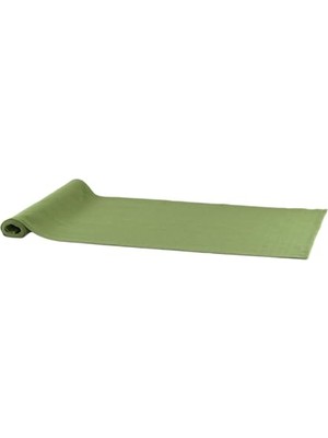 aklow akyoleticaret Masa Örtüsü Runner, Pamuk Polyester Karışım, 40X150 cm (Çimen Yeşil)
