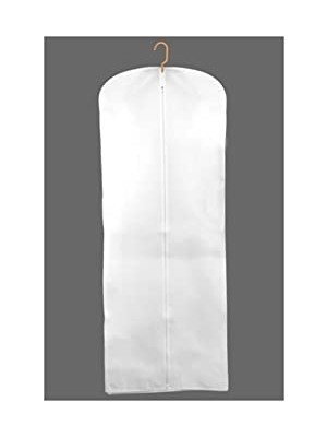aklow akyoleticaret Beyaz Giyecek Koruma Kılıfı, 63X160 cm