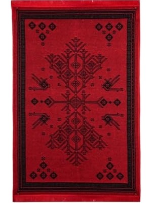 aklow akyoleticaret Makinede Yıkanabilir Modern Desenli Kilim 80 * 150 cm SA25CY