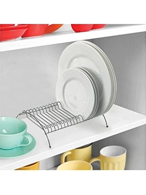 aklow akyoleticaret Tabak ve Bardak Kurutmalık Bulaşıklık Tabaklık 29X19X8 cm
