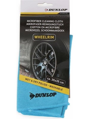 Şanal Dunlop DUN121 Jant Mikrofiber Bezi 35X35 cm (250 G/m²)