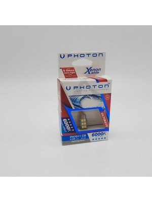 Şanal Photon Ampul C10W 12V Canbus 6'li 30MM Sofit LED (Tekli Blister) Pht PH7011 B1