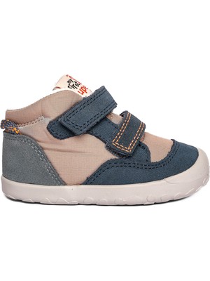 Superfit Ilk Adım Ayakkabı Flummi I 009667-8000 Blau/beige Blau / Beıge