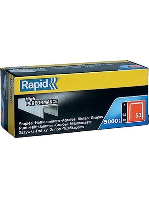 aklow akyoleticaret Zımba Teli Tip 53,14 mm Zımba, 5.000 Adet Büyük Set, Ahşap ve Kumaşlar Için Ince Tel Kıskaçlar
