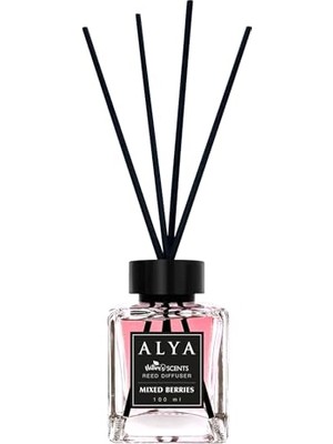 aklow akyoleticaret Nature's Scents Mixed Berries Bambu Çubuklu Oda Kokusu, Karışık Meyve Kokusu