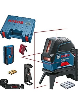 aklow akyoleticaret Gcl 2-50 Çapraz Çizgi Lazeri, 50 Metre, Lr6 Lazer Alıcı, Mavi