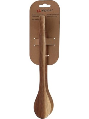 aklow akyoleticaret ALP111 Ahşap Servis Maşası, 30 cm