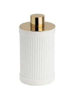 aklow akyoleticaret Reçine Tezgah Üstü Pamukluk Beyaz-Gold 149X80X80 mm