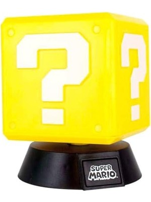 aklow akyoleticaret Super Mario Question Block 3D Lamba Icon Light Nintendo