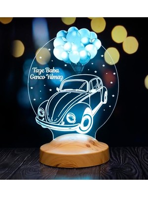 aklow akyoleticaret Vosvos LED Lamba, Kayınpedere Hediye Gece Lambası