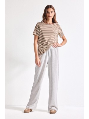 Defacto  Kadın Eşofman Alt I4052AX/GR93 Grey Melange