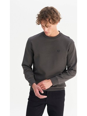 Wrangler Erkek Sweat W252025533W(TW252025533W) Faded Black