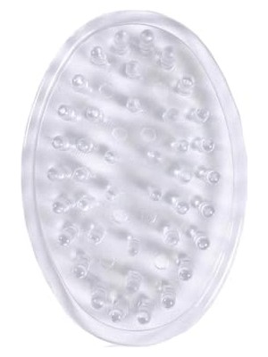 aklow akyoleticaret Şeffaf Sabunluk, Kaymaz Silikon Tabanlı ve Tırtıklı Tasarım, Banyo ve Mutfak Için Sabun Koruyucu
