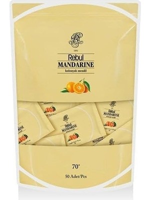 aklow akyoleticaret Mandarine Kolonyalı Mendil 50'li