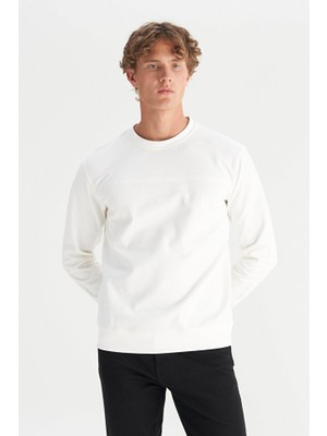 Wrangler Erkek Sweat W2520534100 White