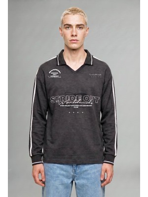 Defacto  Erkek Sweat H4884AX/AR216 Anthra