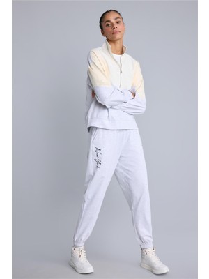 Defacto  Kadın Eşofman Alt H4233AX/GR421 Lt.grey Melange