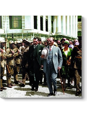 aklow akyoleticaret Atatürk Duvar Tablosu 70 x 70