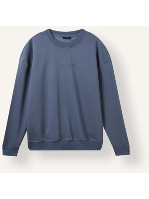 Defacto  Erkek Sweat X8282AZ/IN87 Lt.ındıgo