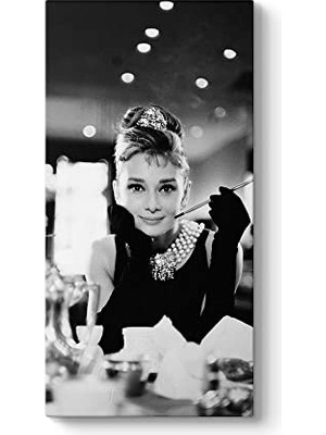 aklow akyoleticaret Audrey Hepburn, Cigarette Tablosu 60 x 120
