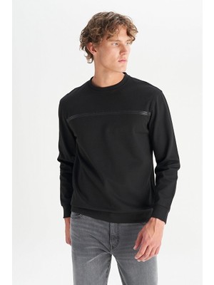 Wrangler Erkek Sweat W2520534001 Black