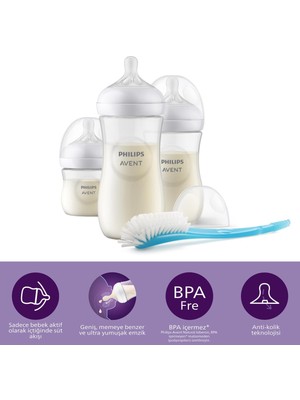 Şanal Philips Avent Natural Response Pp Yenidoğan Hediye Seti SCD837/12