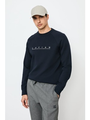 Lufian Cooper Erkek Sweat 112030198 Lacivert