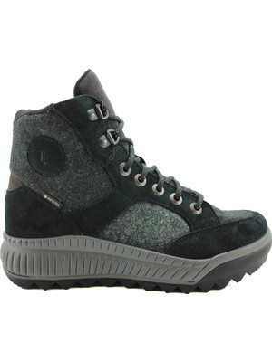 Legero Kadın Goretex Süet Bot Tırano 009565-0000 - Siyah Siyah
