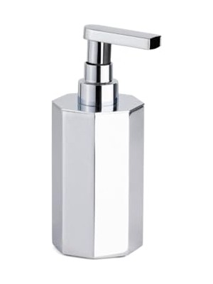 aklow akyoleticaret Tezgah Üstü Sıvı Sabunluk, Krom Renk, 183X70X87 mm