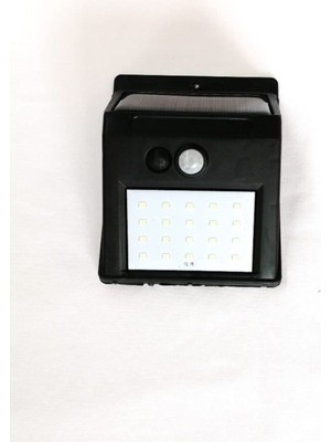 Şanal Güneş Enerjili Sensörlü Dış Mekan Solar LED Lamba (20 Ledli)