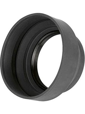 aklow akyoleticaret 72 mm Üç Kademeli Kauçuk Lens Parasoleyi