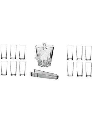 aklow akyoleticaret Bardak, Paşabahçe-Rakı ve Buz Kovası Seti 14 Parça