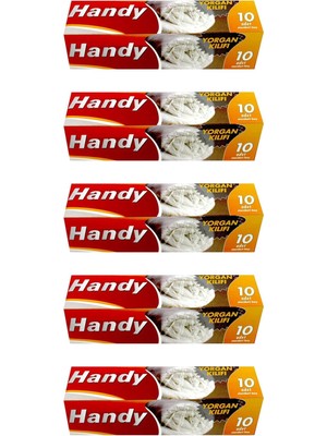 Şanal Handy Vakumsuz Şeffaf Yorgan Yastık Battaniye Nevresim Kılıfı Poşeti Torbası - 10 Adetlik 5 Kutu