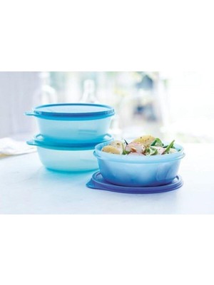 Şanal Tupperware Şekerpare Saklama Kabı 600 ml 3'lü Set