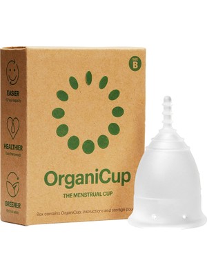 Şanal Organicup Model B Regl Kabı - Adet Kabı