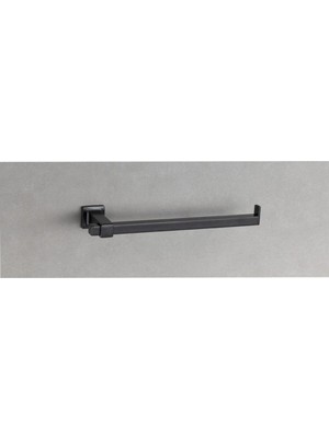 Şanal System Q-Lıne Kağıt Havluluk Siyah Renk 41X73X277 mm